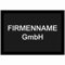 INDIGOS UG - Fussmatte außen - Firmenname - mit Wunschtext Bedruckt 60x40 cm - personalisierte Geschenke - Türmatte - Schmutzfangmatte für Tür und Hausflur