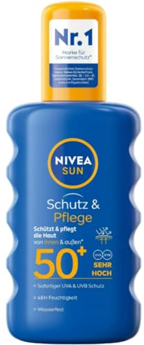 Mit Pufai Überraschungsgeschenk, Sonnenschutzmittel Sun Schutz & Pflege Sonnenspray bei Sonnenallergie Sonnencreme LSF 50+ 200 Mililiter