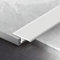 Raouoae T-Formleisten Übergangsschienen Für Laminat Und Parkett Doorway Strip Laminatboden Übergangsprofile 90cm 3 Stück Perfekte Anpassung Für Bodenübergänge(Weiß,Breite: 40 mm)