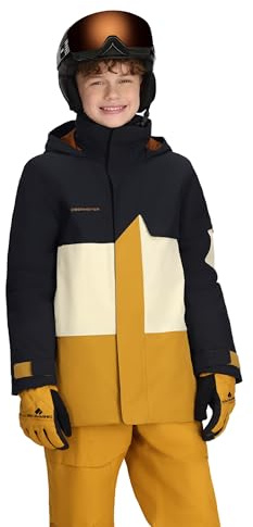 Obermeyer Axel Jacket - Teen Boys - Yellow Burnt Honey - Size M