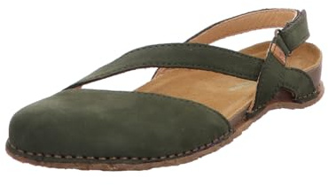 El Naturalista Damen Klassische Sandalen PANGLAO, Frauen Sandalen,Freizeitschuhe,offene Schuhe,Sandaletten,bequem,KAKI,39 EU / 6 UK