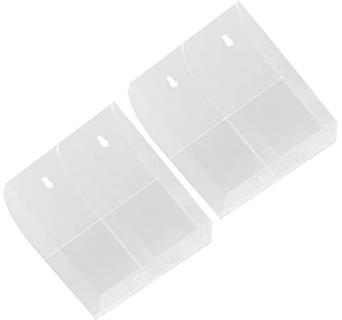 HAWILLOSCH Soporte De Mando De TV Acrílico 2unid Soporte para Pared Multifuncional y Duradero