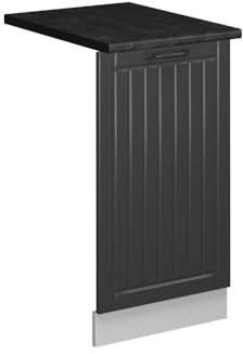 Vicco Panel Frontal del lavavajillas Fame-Line, Antracita casa de Campo, 45 cm, ET Antracita