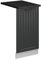 Vicco Panel Frontal del lavavajillas Fame-Line, Antracita casa de Campo, 45 cm, ET Antracita