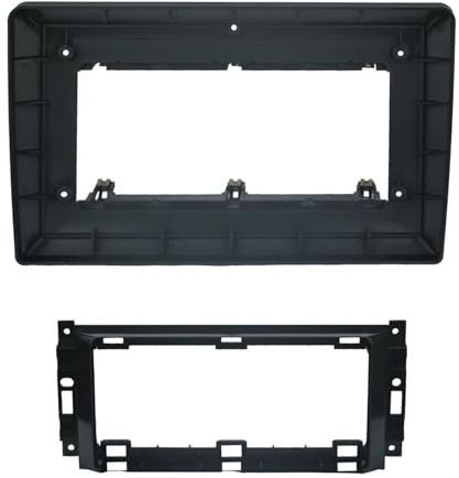 Marco de Radio para Jeep para Grand Cherokee 2 DIN Automóvil Audio Gran Pantalla Fascia Marco Adaptador Reproductor DVD Tablero Ajuste Panel Kit