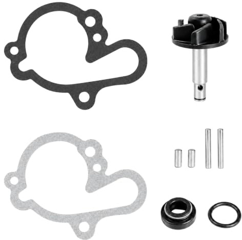 RowGlow Kit de reparación bomba para Minarelli am6, Junta de bomba de agua turbina eje y pasadores para MBK Xlimit Xpower DT RS XP6-XPS Beta Rieju TZR Sherco