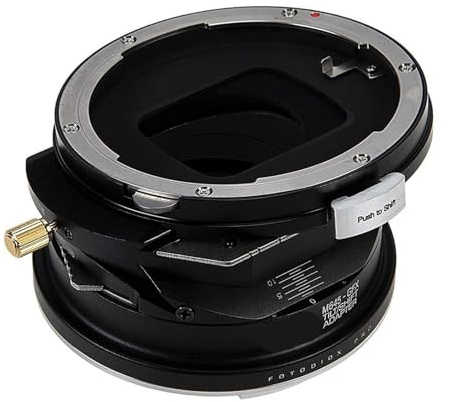 Lens Mount Adapter, Tilt/Shift Lens Mount Adapter，Compatible For Hasselblad V-Mount/P645/P67 SLR/M645 Lenses，Compatible For Fujifilm G,parts(P645-GFX-TR)