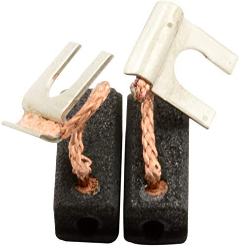 Kohlebürsten kompatibel mit Metabo 6155 Poliermaschine - 6,4x6,4x14,5mm - 2.4x2.4x5.5'' - Mit automatische Abschaltung