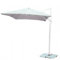 Ombrellone 3x4 in alluminio braccio laterale colore bianco