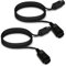 kwmobile 2x Cavo prolunga compatibile con Nintendo 64 Controller - Cavetto 180 cm per allungare il cavo del controller - Estensione gamepad nero
