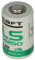 BAT 3V6 1/2AA | LS14250 3.6V LI-SOCL2 | GENERIC LITHIUM BATTERY, 1/2 AA, 1200MA, 1200MA, FOR EASYLOG DATA LOGGERS