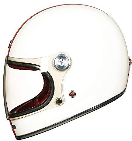 TKTTBD Profesional Casco Integrale Moto,ECE Omologato,Adulto Casco Moto for Street Bike Cruiser Chopper Moped Scooter,Confortable Casco Cross e off-Road con Anti-Fog Visiera