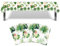 3 Pack Tischdecken für Hawaiianische Partydekoration 130x 220cm Einweg Tischtuch aus Kunststoff Luau Party Tischdecke Aloha Tropische Hawaii Tischtuch für Sommer Pool Strand Geburtstag Party Dekor