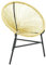 vidaXL Garten Acapulco Stuhl Gartensessel Rattansessel Mexikanischer Stuhl Sessel Gartenstuhl Rattanstuhl Relaxsessel Poly Rattan Beige