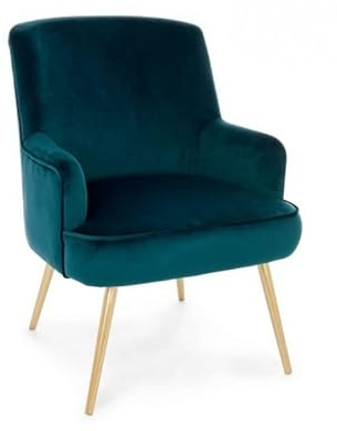 Clelia tiefer Sessel mit Samteffekt