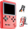 Gezimetie Handheld Spielkonsole, Retro Handheld Konsole Mit 500 Klassischen Fc Spielen, 3 LCD-Bildschirm, Retro Game Console Für Zwei Spieler Spiele Und Tv-Ausgang, Kinder Und Erwachsene