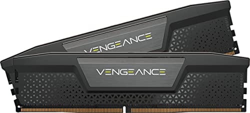 Corsair VENGEANCE DDR5 RAM 32GB (2x16GB) 6200MHz CL36 Intel XMP iCUE Kompatibel Computer Speicher - Schwarz (CMK32GX5M2B6200C36)