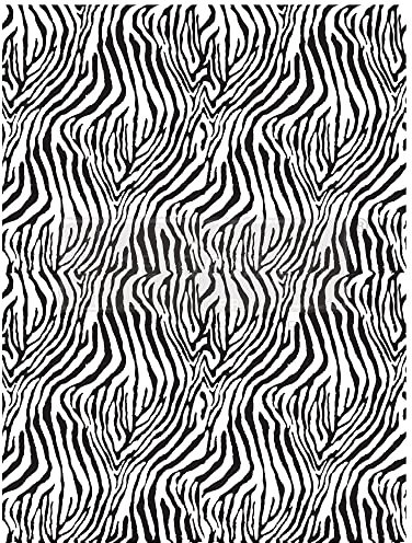 Redesign with Prima Décor Transfers Wandaufkleber, Zebra-Design, Größe 61 x 81 cm, Wandaufkleber, Wandbilder, Dekoration für Tischübertragungen, St. Patrick's Day, Osterdekoration, tolles Geschenk für
