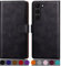 SUANPOT for Samsung Galaxy S23 Plus case with [Credit Card Holder][RFID Blocking],PU Leather Flip Book Protective Cover Women Men for Samsung Galaxy S23Plus Phone case Black
