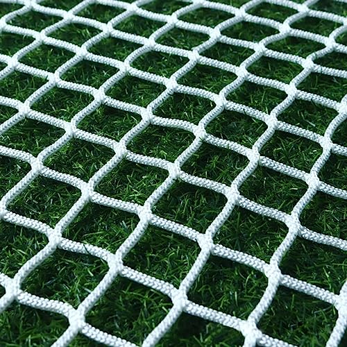 KACQIYT Weiß Sicherheitsnetz Katzennetz Schutznetz Kinder Hochbett Treppe Balkon Fenster Gehäuse Rausfallschutz Sicherheitsschutz Vergnügungspark Dekoration Schutznetz Mehrzweck-Sicherheitsnetz