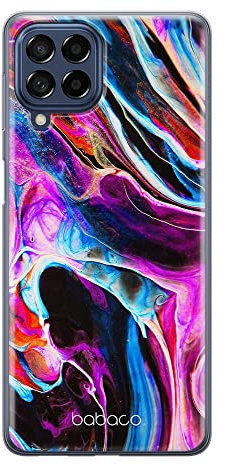 BABACO ERT GROUP custodia per cellulare per Samsung M53 5G originale e con licenza ufficiale, modello Abstrakt 026 adattato in modo ottimale alla forma dello smartphone, custodia in TPU