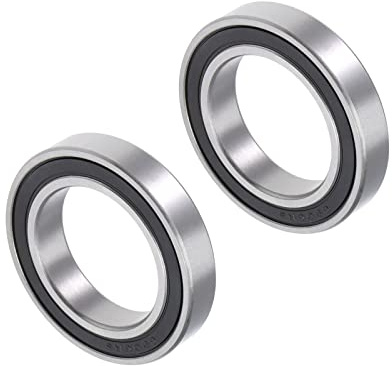 CoCud Tief Muttern Kugellager 6906-2RS Modell 30mm ID 47mm AD 9mm Kohlenstoff Stahl Doppelte Abgedichtete Lager - (Anwendung: für Motor Skateboards Rollenräder) 2Stk