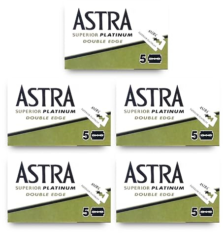 Razor Blades Club 25 Rasierklingen Astra Platinum