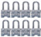 8 Pack Adjustable Coil Spring Lowering-Leveling Clamp Kit -Coil Spring Stabilizes Set