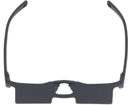 Yctze Lazy Glasses Bettprisma-Brille, Horizontale High-Definition-Prisma-Liegebrille Zum Lesen, Fernsehen Im Bett, Unisex für Bettlägeriges Liegen, Lesen