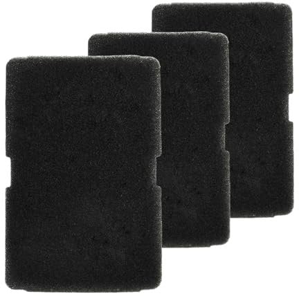 3 Pezzi Filtri per Asciugatrice, 240 x 150 x 10 mm Filtro Scambiatore, Filtro Tappetino Adatto per Beko Grundig Blomberg ElektraBregenz 2964840100, Filtri in Spugna Asciugatrici a Condensa