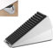 Heavy Duty Door Stopper, Adjustable Tall Door Stop Wedge, Stainless Steel Rubber Door Stoppers for Floor and Bottom of Door, Keeps Door Open Indoors Outdoors, Non-Slip Rubber Door Stop (Silver)