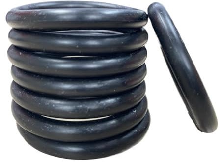 Fluor-Kautschuk O-Ringe, O-Ringe aus Nitrilkautschuk, 2 mm breit, metrische Dichtung for Rohrleitungen in Automobilmaschinen, 10er-Pack(90mm x 86mm x 2mm)