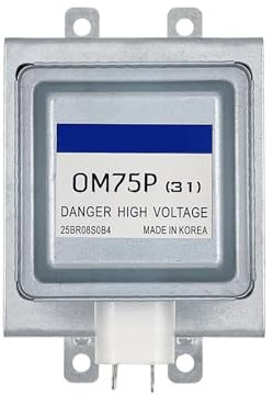 Luftgekühltes Magnetron For Mikrowellenherde, Kompatibel Mit Samsung OM75P(31), Mikrowellenrohrverschraubung