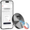 Registratore Vocale AI - Mini Registratori Vocali Digitali Professionale Magnetico con Trascrizione e Traduzione in Tempo Reale, App Controllata, Riduzione Rumore Compatibile con Android/iOS