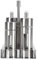 SHAKER pepe shaker salt shaker 304 in acciaio inossidabile con finestra trasparente per la cucina domestica ristorante barbecue campeggio picnic 3 o 4 pacco (4 testa)