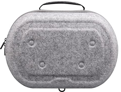 Travel Storage Bag Carrying Holder For VR2 Headset Storage Box With Handle Double Zipper Holder Easy To Open Close