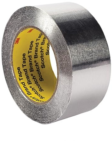 Nastro in lamina di alluminio 3M 425, Argento, 38 mm x 55 m, 0.12 mm