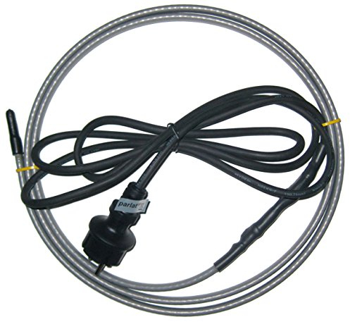 Cable calefactor autorregulable SLL 16 W/m – 4 m – para protección contra daños por heladas en canalones y en exteriores – Calefacción de tubo – Funcionamiento sin heladas de módulos fotovoltaicos