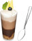DLux Dessert Cups with Spoons, 90 ml 100 Pcs - Clear Plastic Parfait Appetizer Cup, Shooter Small re-usable Shot Glass for Tasting Party Shooters Desserts Appetizers - with Recipe Ebook