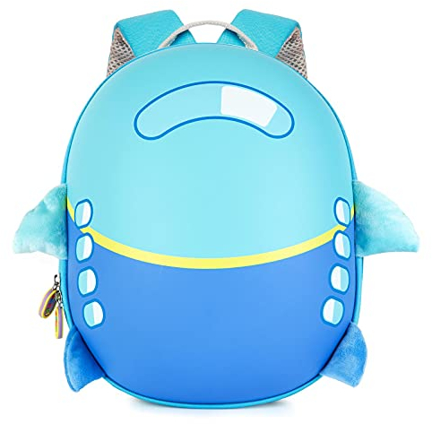 boppi Tiny Trekker Kinderrucksack für Reisen (4 Liter) - Flugzeug