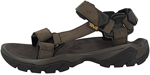 Teva M Terra Fi 5 Universal Leather, Pelle Uomo, Turkish Coffee, 42 EU