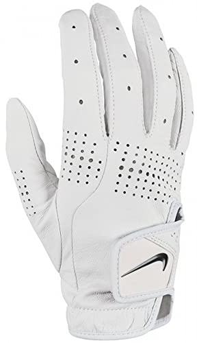 NIKE Golfhandschuh für Damen, weiß, Tour Classic Iii R/H, M-l White, Medium-Large