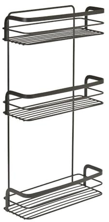 Metaltex Origin Lava 401124000 3-Tier Shelving Unit 26 x 10 x 48 cm