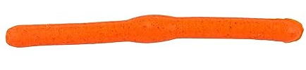 Berkley Gulp! Fat Floating Trout Worm Fishing Bait, Fluorescent Orange, 2in, Extreme Scent Dispersion, Soft Bait Worm Perfectly Designed for Trout, Infused with Scent