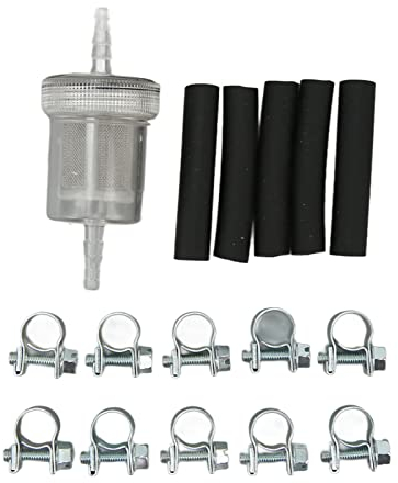 5 M Kraftstofffilter-Schlauchschellen-Rohrleitungssatz, Auto-Luft-Standheizung, Kraftstoffleitungsleitungs-Schlauchschellensatz Mit Kraftstofffilter-Ersatz Für Webasto-Heizung