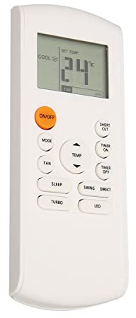 Telecomando Universale AC, Sostituzione del Telecomando del Condizionatore D'aria RG57B BGE per Carrier, per MrCool, per FRIMEC, per il modello parziale di olymia beaud, per ECOXTOSHIBA