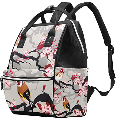IUBBKI Wickeltaschen Igel Und Fuchs Und Pilze Große Kapazität Tägliche Taschen Reise Rucksäcke Rucksack Duffle Sporttasche, Siehe Abbildung, One size