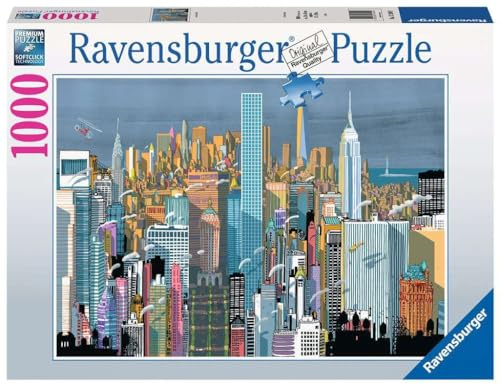 Ravensburger Puzzle 17594 - Das ist New York - 1000 Teile Puzzle für Erwachsene ab 14 Jahren