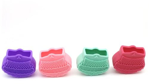 DOITOOL Productos para El Cuidado de La Piel del Rostro Juego de Cepillos de Limpieza de Mano para La Piel Limpieza Profunda Exfoliante Sc Green