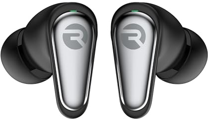 Raycon Pro Earbuds Wireless Bluetooth mit Hybrid Active Noise Cancellation, Bewusstseinsmodus, 40-Stunden-Akku, 6 Mikrofone, IPX5 Wasserbeständigkeit, komfortable ergonomische Passform, Bluetooth 5.3